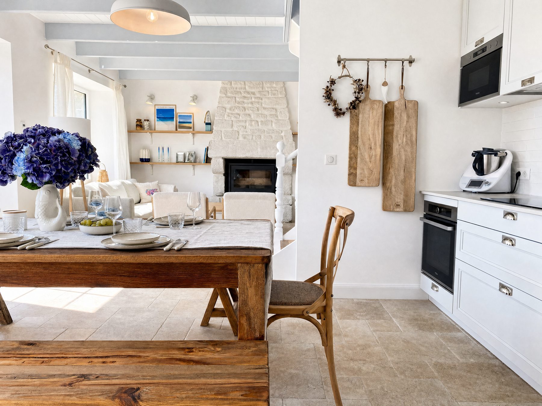 Rénovation complète — Maison de vacances — Île de Batz, Finistère, photo 2